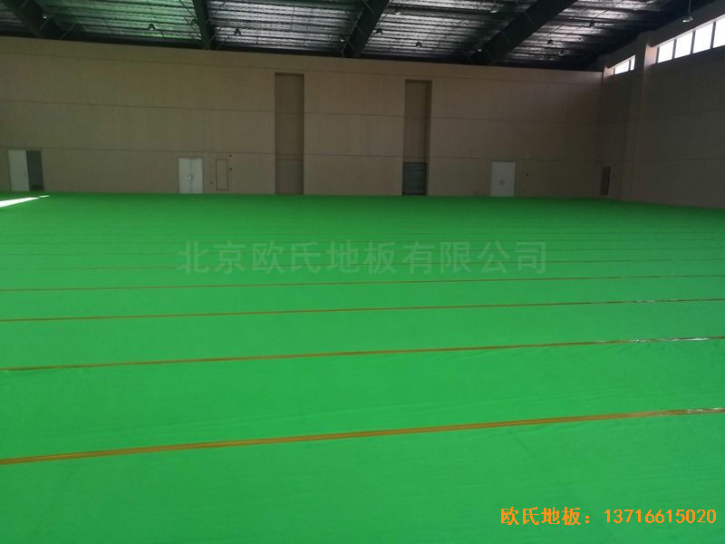 廣州永順大道鐵英中學(xué)運動(dòng)木地板鋪裝案例