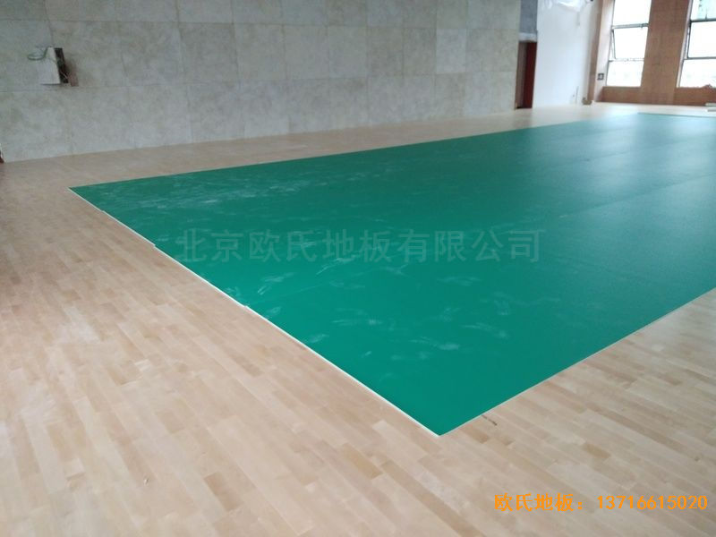 遵義仁懷市茅臺文體中心運動(dòng)地板施工案例