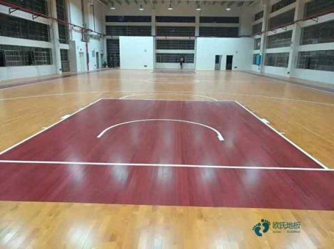 校園運動(dòng)體育地板施工流程