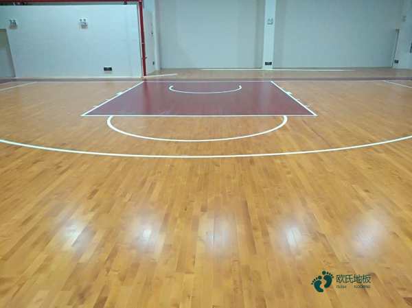 校園運動(dòng)體育地板施工流程2